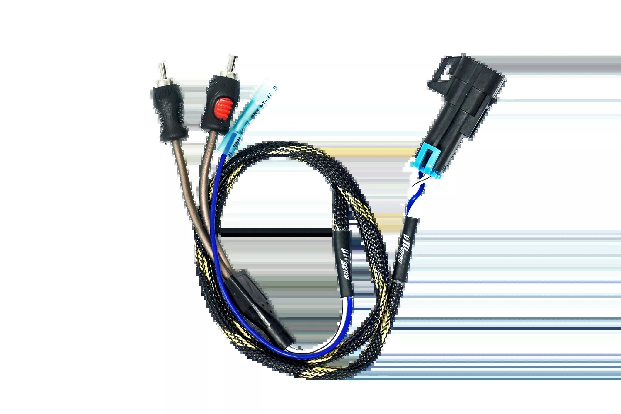 ’20-’26 RZR Pro Series Ride Command Subwoofer RCA Output Harness + Remote | UTVS-PRO-RC-SUB-OUT