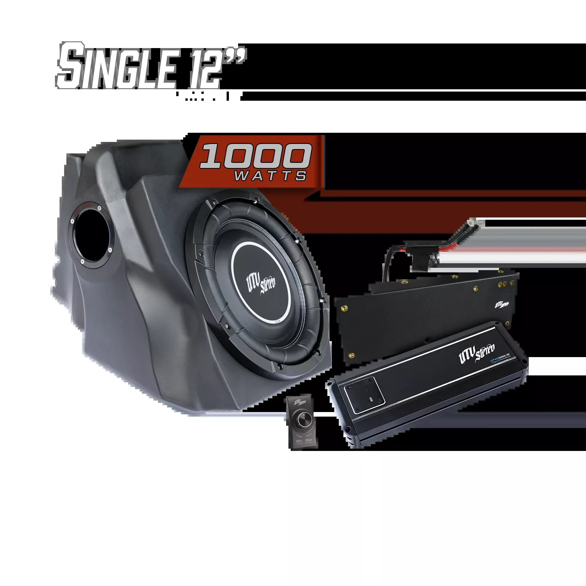 ’25-’26 RZR Pro Series 1000W Subwoofer Kit | UTVS-PRO2-SUB-1000-1