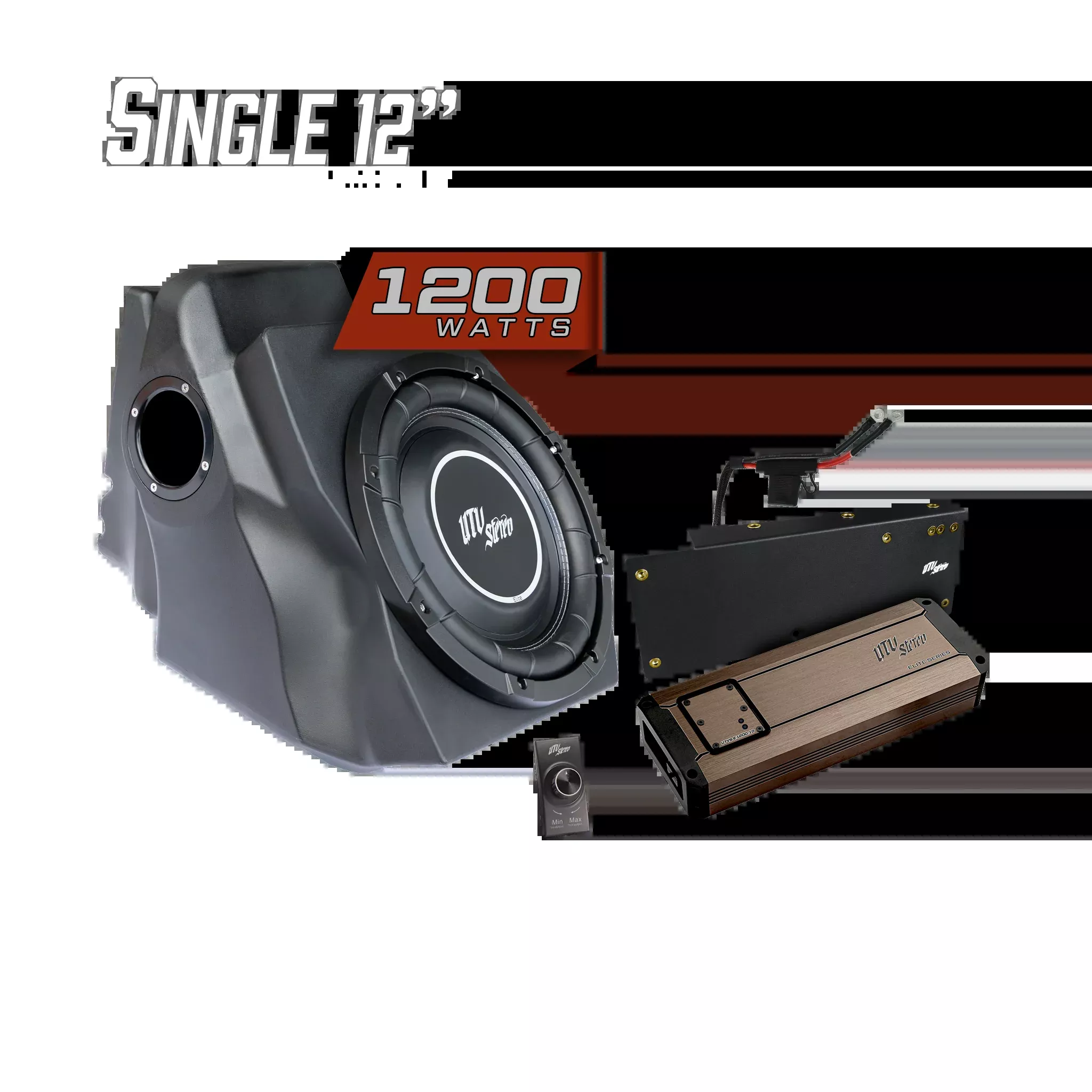 ’25-’26 RZR Pro Series 1200W Subwoofer Kit | UTVS-PRO2-SUB-1200-1