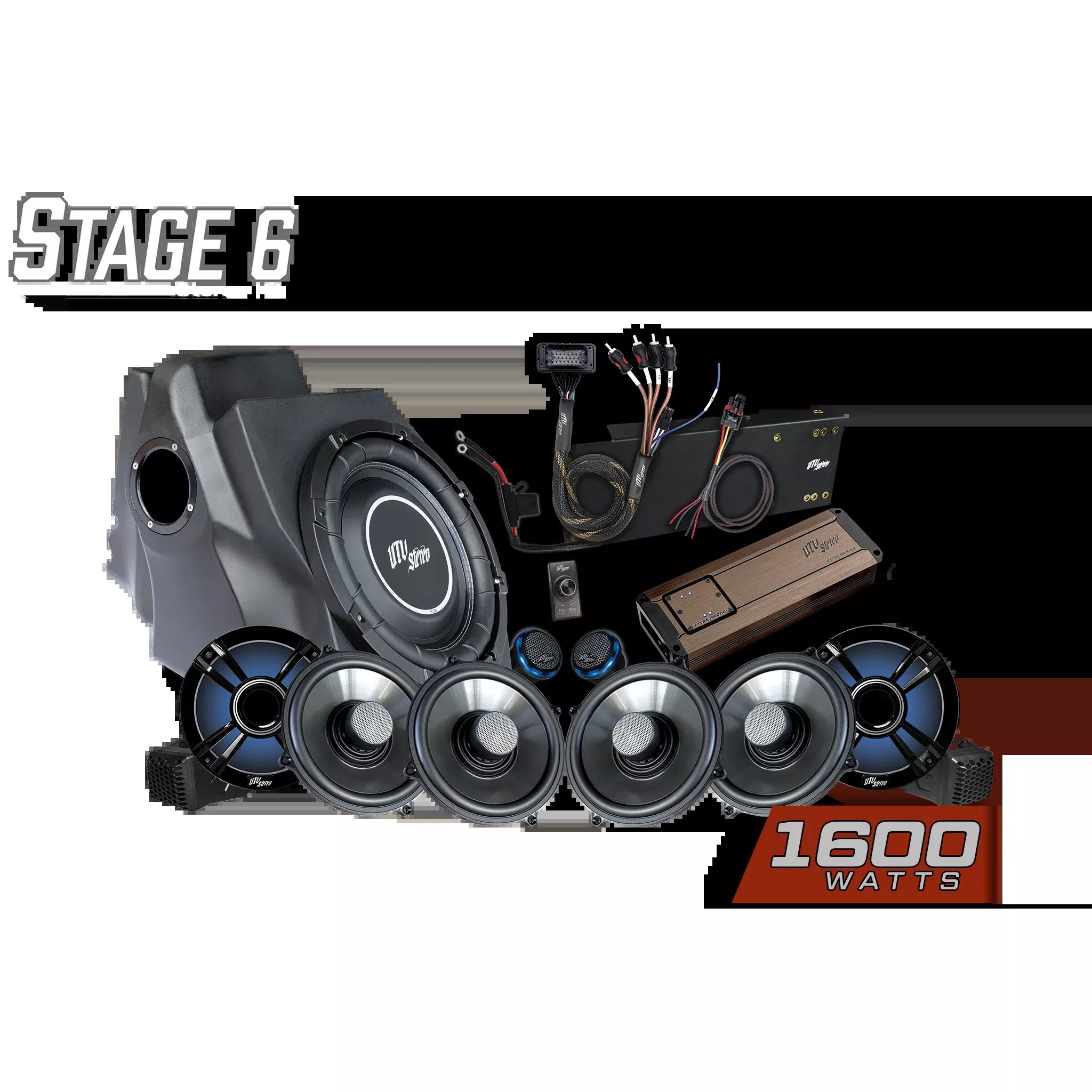 ’25-’26 RZR Pro Series Ride Command Stage 6 Stereo Kit | UTVS-PRO2-S6-RC