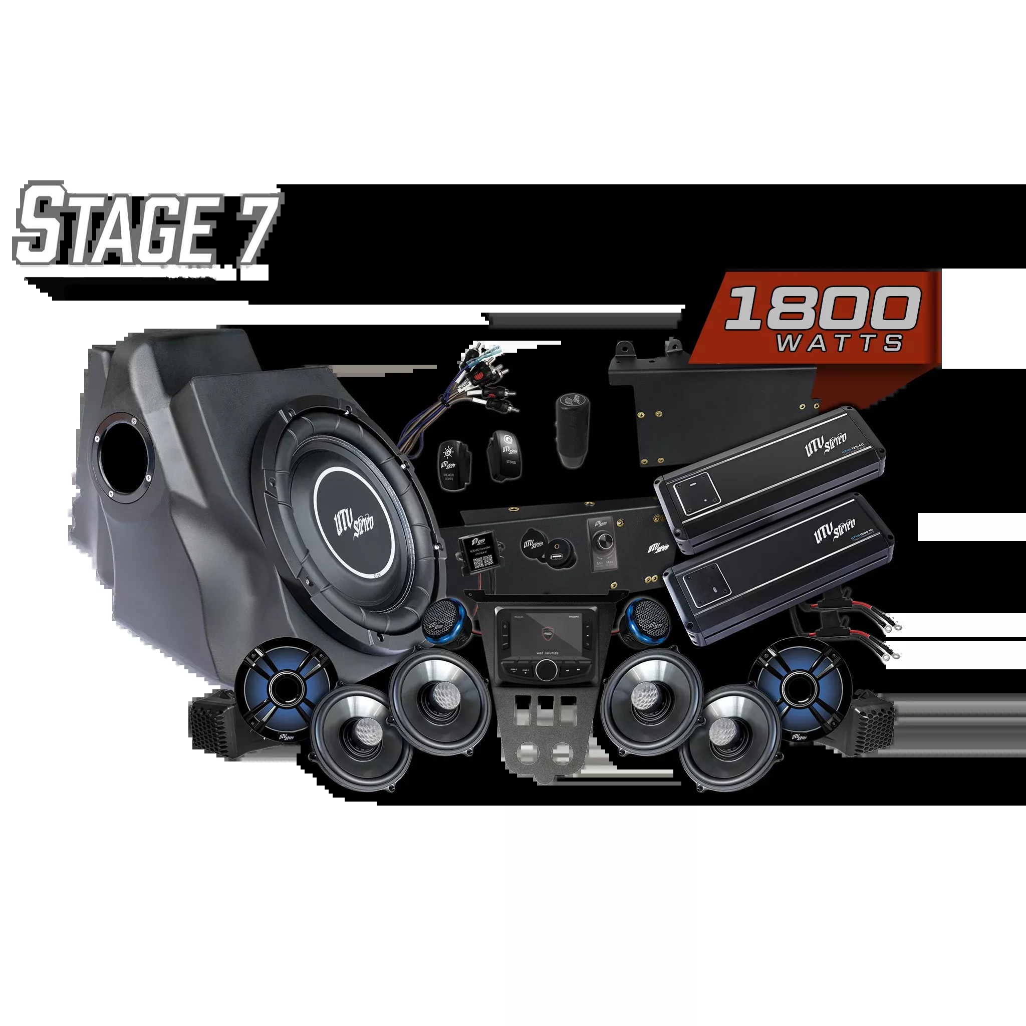 ’25-’26 RZR Pro Series Signature Stage 7 Stereo Kit | UTVS-PRO2-S7-S