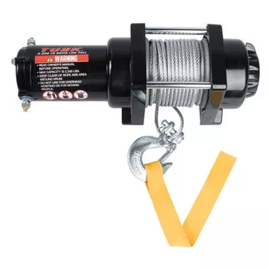 2500 lb Winch with Wire Rope by Tusk
