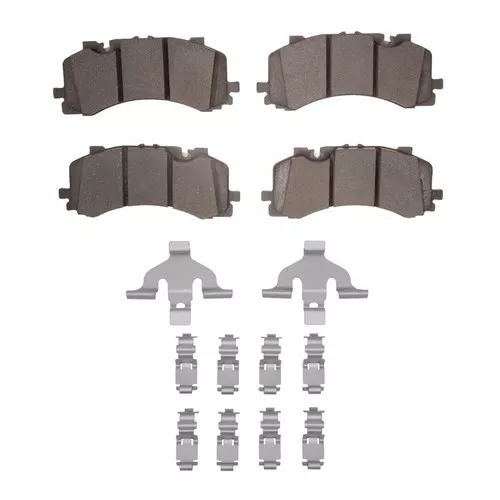 DFC 5000 Advanced Low-Metallic Front Brake Pads and Hardware Kit, Audi S7 2020-2025