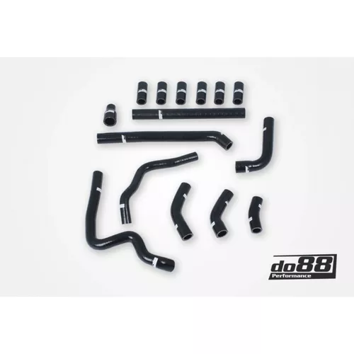 do88 Black Crankcase Vent Hoses, Audi RS6 4.2L BiTurbo (C5) 2002–2004