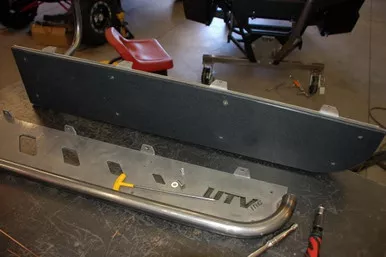RZR XP 1000/Turbo NERF Bar UHMW Sliders by UTV Inc.