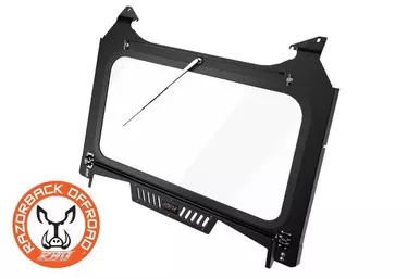 RZR XP Turbo S Folding Front Windshield (DOT Approved) by RazorBack Offroad