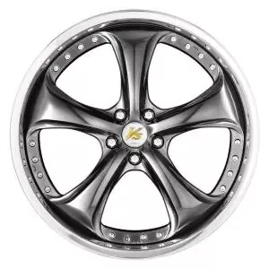 Trending Work Wheels VS-KF 5×114.3 21×11+16 Brilliant Silver Black L Disk FULL REVERSE