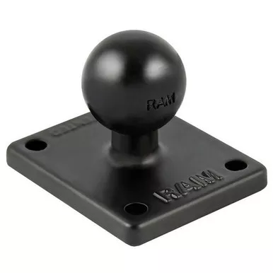 Viking/ Wolverine/ YXZ Ball Adapter with AMPS Plate by RAM Mounts