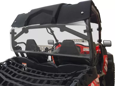 ZForce 500/800/1000/950 Rear Windshield with Sliding Vent by Spike Powersports