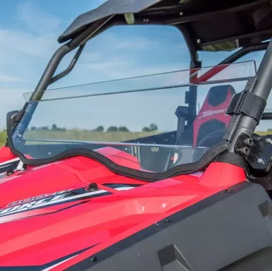 ZForce 500/800/1000 Lexan Half Windshield with Scratch Resistant Option by 3 Star Industries